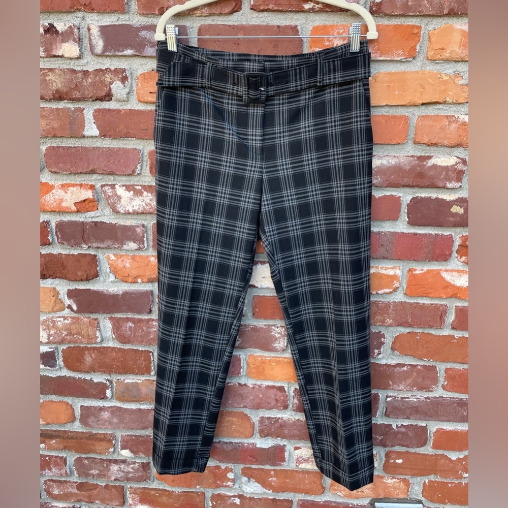 NWOT Loft The Devin Slim plaid pants